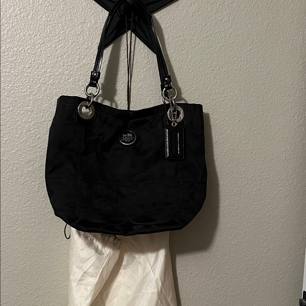 Coach Black Shoulder Bag